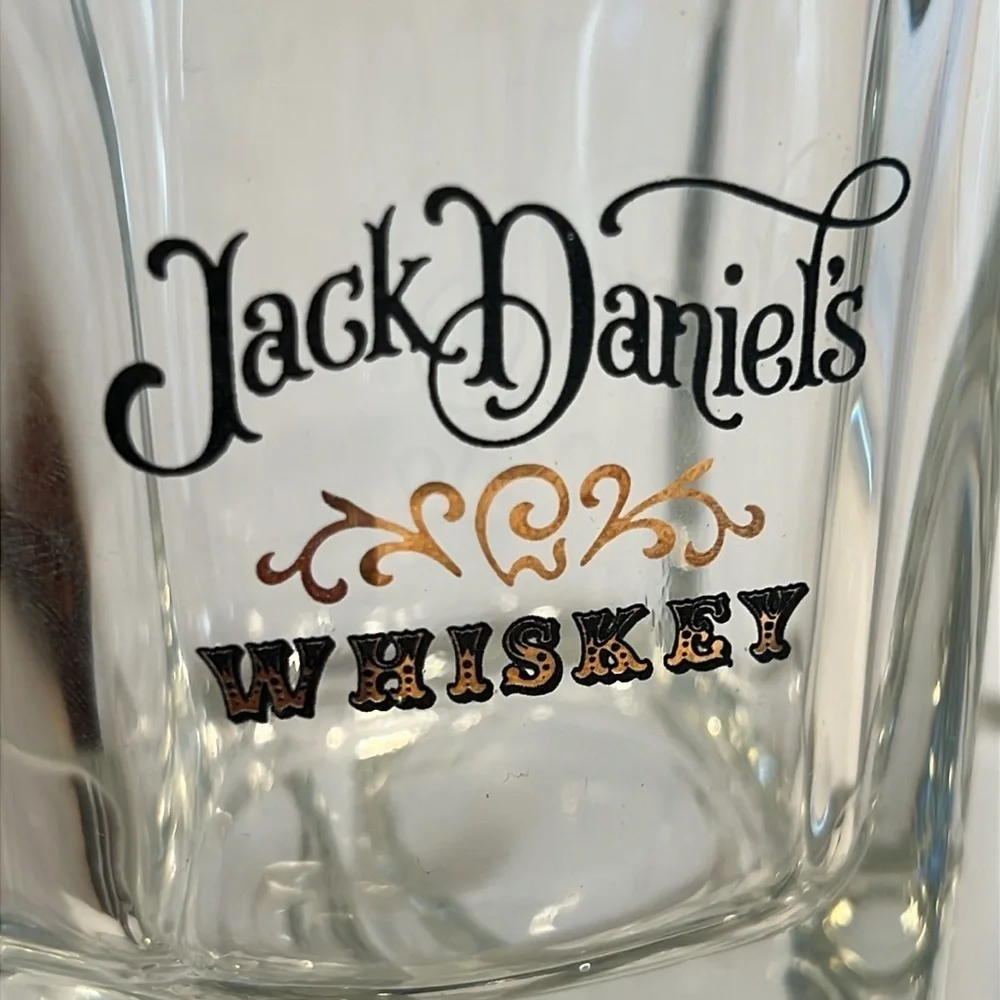 Vintage Jack Daniel's Whiskey Tumbler square set of 6